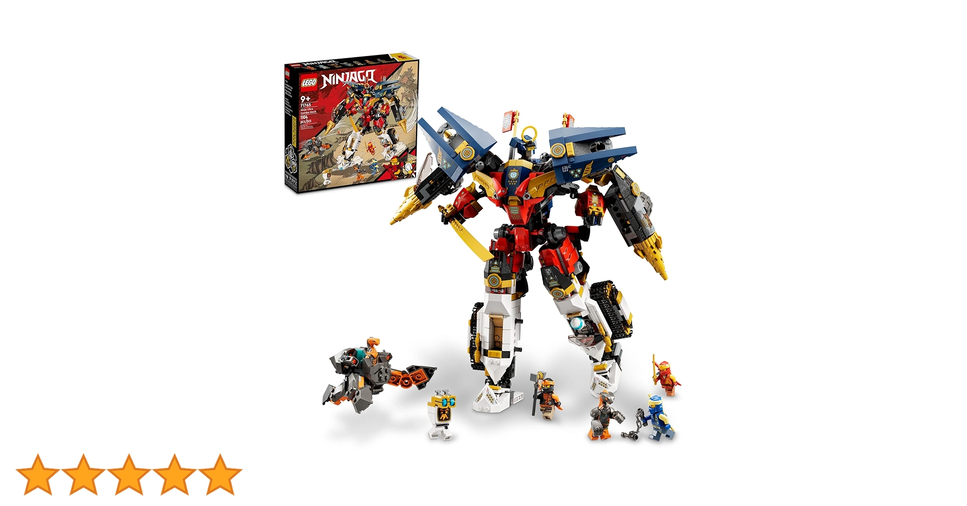 Amazon.co.jp: LEGO ニンジャゴ ニンジャ ウルトラコンボ メカ4イン1